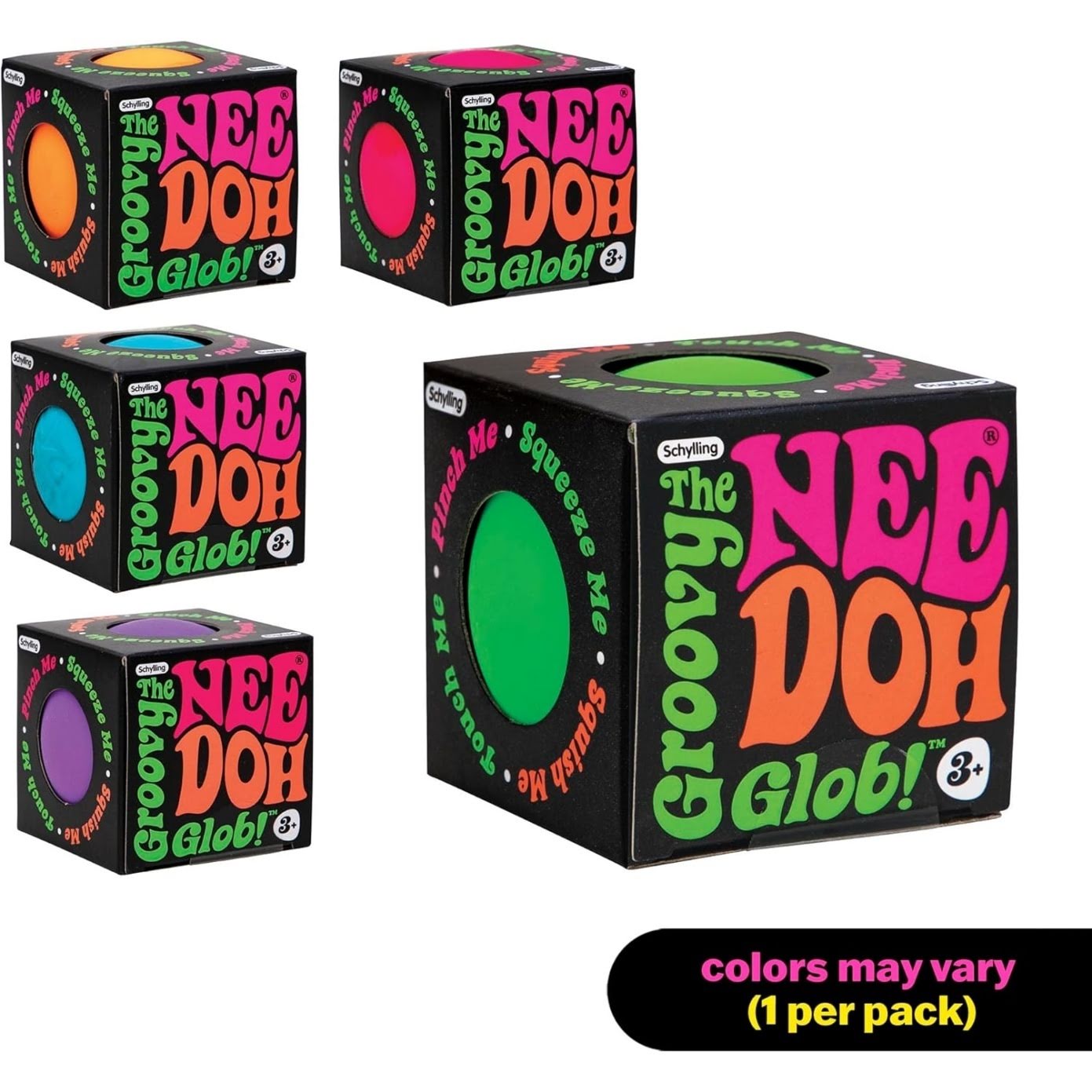 NeeDoh Original Sensory Ball – Orange - Image 9